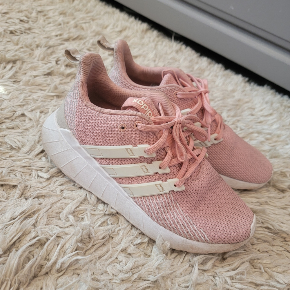 Adidas Women's Soft Pink Sneakers